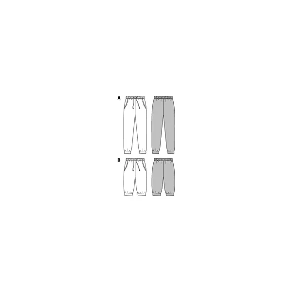 Patron Burda « Pantalon de jogging », n° 6659