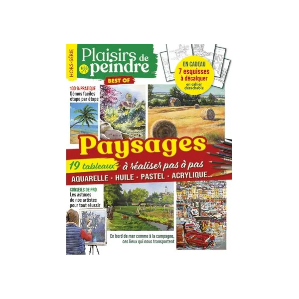 Peindre les paysages - Plaisirs de Peindre hors-série (Best Of)