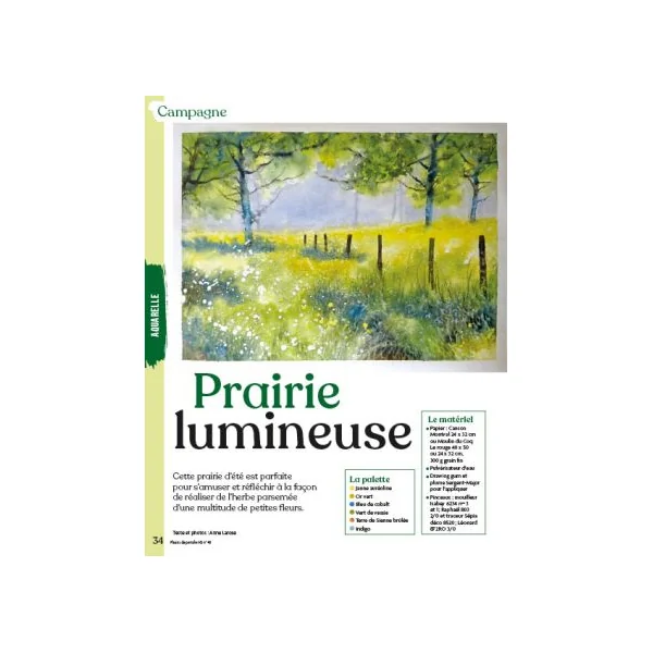 Peindre l'été - Hors-série Plaisirs de Peindre Best Of 40