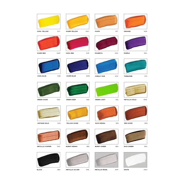 Peinture Acrylique 75ml - Turquoise