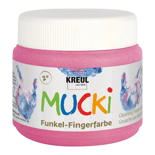 Peinture au doigt étincelante MUCKI, set de 4