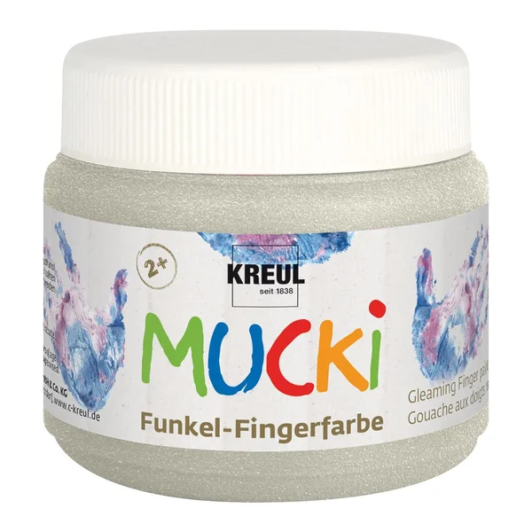 Peinture au doigt étincelante MUCKI, set de 4