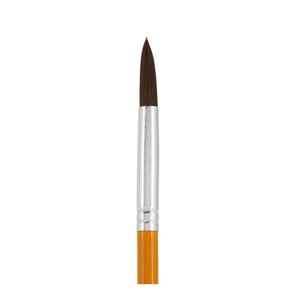 Pinceaux ronds à manche en bambou VBS « Assortiment », 70 pc.