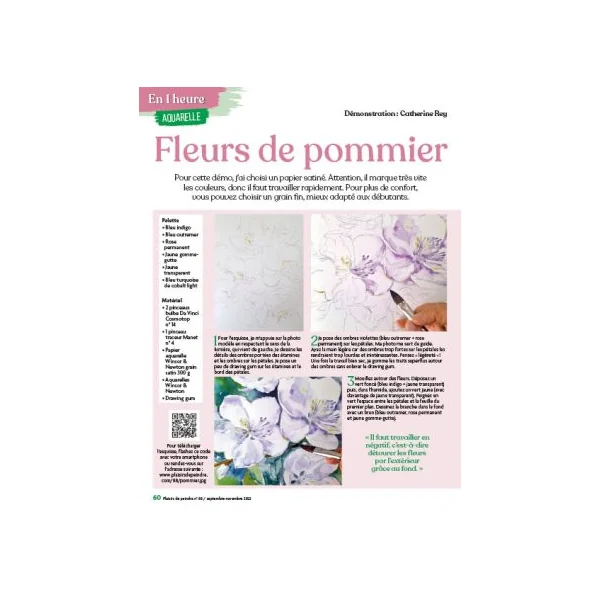 Plaisirs de Peindre 88 - Vos tableaux pas à pas