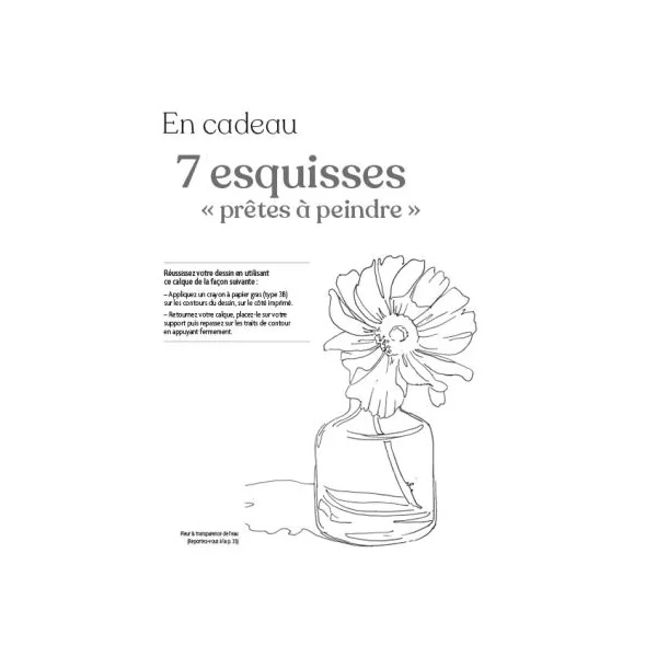 Plaisirs de Peindre n°93 - Avec les esquisses à taille réelle