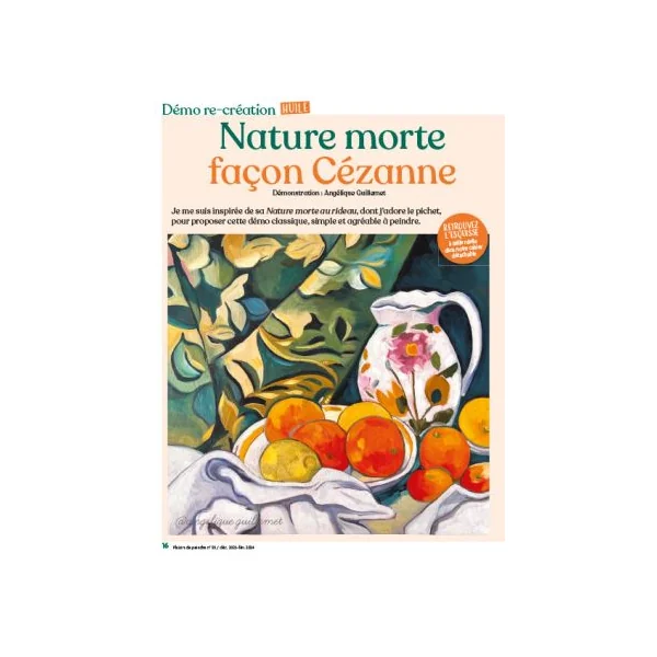 Plaisirs de Peindre n°93 - Avec les esquisses à taille réelle