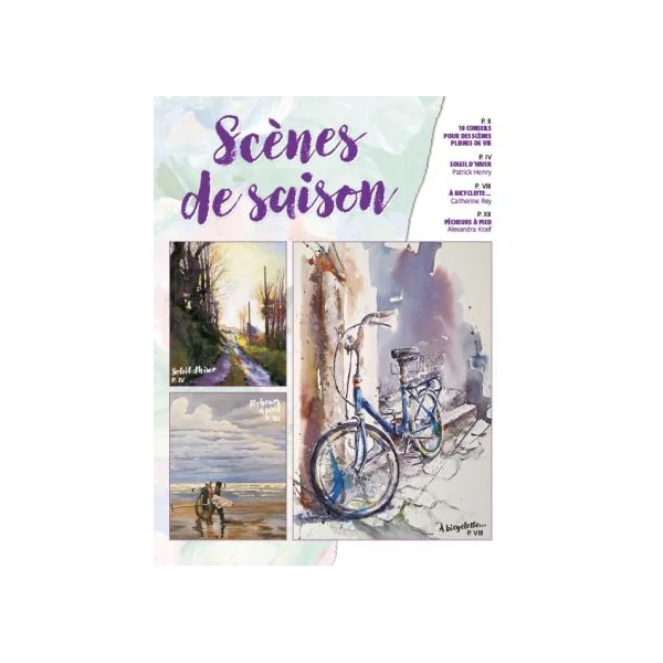 Plaisirs de Peindre n°94 - Avec les esquisses à taille réelle
