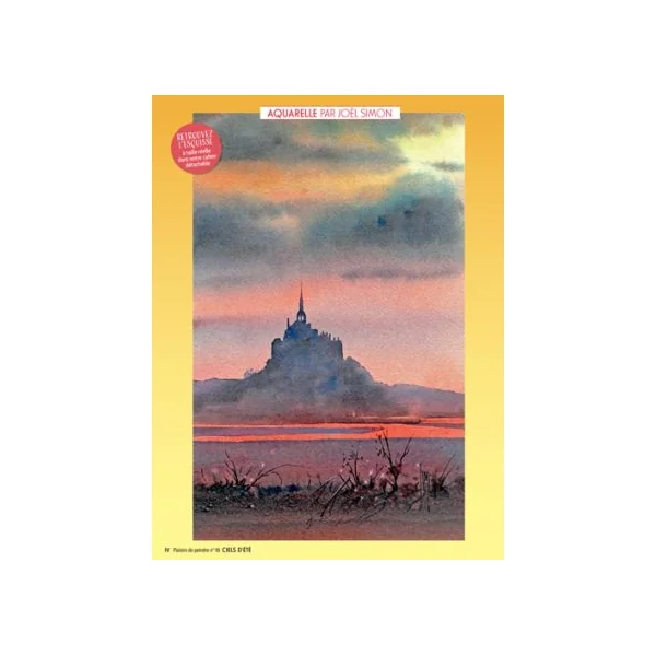 Plaisirs de Peindre n°95 + un cahier spécial "ciels d'été"