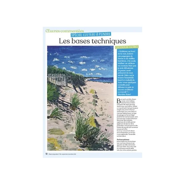 Plaisirs de Peindre n°96 + un cahier spécial "Les beautés de la forêt"