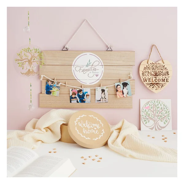 Plaque en bois / Panneau décoratif VBS