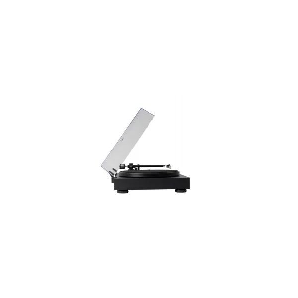 Platine vinyle bois avec vitesse variable et cellule Audio Technica