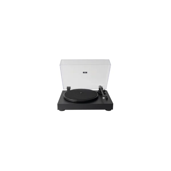 Platine vinyle bois avec vitesse variable et cellule Audio Technica