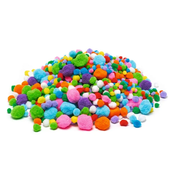 Pompons VBS « Couleurs et tailles variées », 1000 pc.