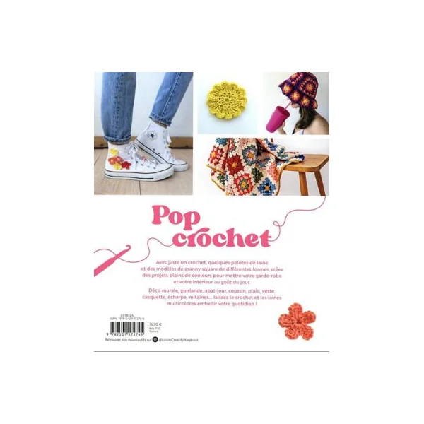 Pop Crochet - 37 projets simples et originaux pour l'intérieur et la garde-robe