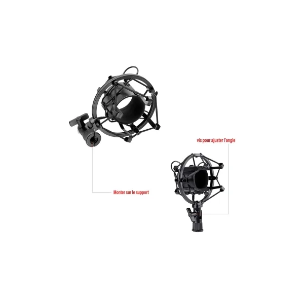 Power Vibe B1 Bundle USB micro stodio avec suspension anti pop bonnette et câble