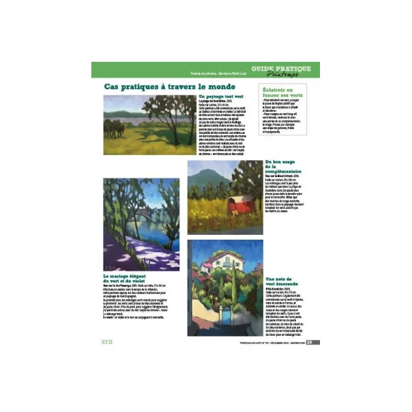 Pratique des Arts 172 - Inclus : un guide pratique "Paysages au fil des saisons"