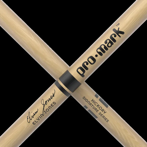 ProMark Baguettes « Jazz » Elvin Jones par ProMark en Hickory JZ, olive en bois