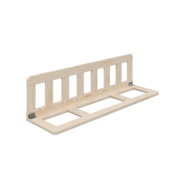 Protection anti chute amovible bois naturel barrière sécurité lit enfant protection lit antichute