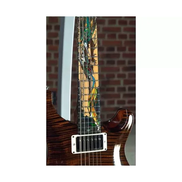 PRS GUITARS - PRIVATE STOCK 40TH ANNIVERSARY MCCARTY DRAGON LIMITED EDITION BURNT CHESTNUT 31
