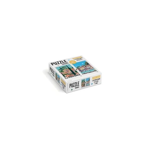 Puzzle Plein Sud - 2 puzzles de 420 pièces chacun