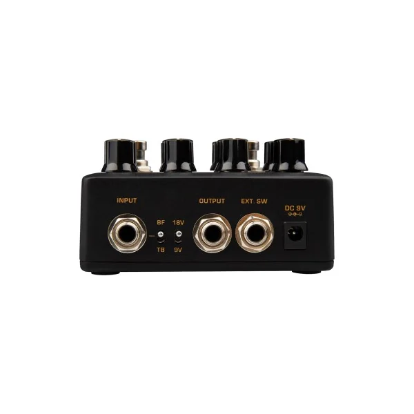 Pédale d'effet Nux de distorsion double type brown sound moderne