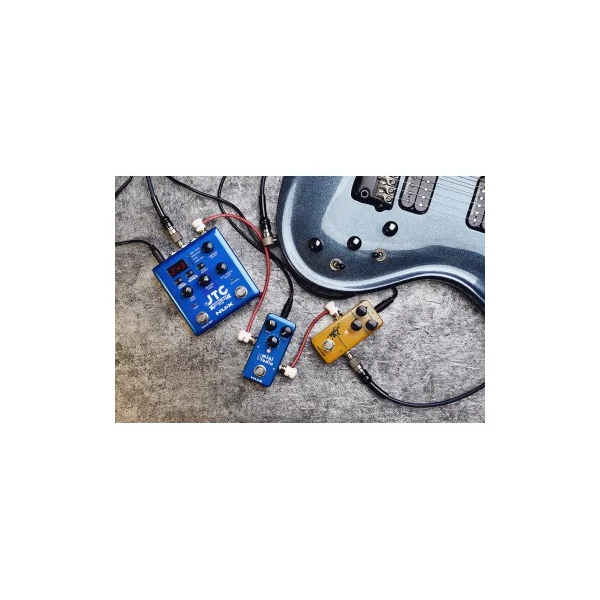 Pédale d'effet Nux Looper et boîte à rythmes DRUM&LOOP PRO