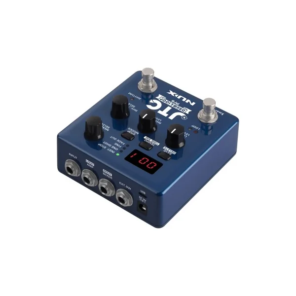 Pédale d'effet Nux Looper et boîte à rythmes DRUM&LOOP PRO