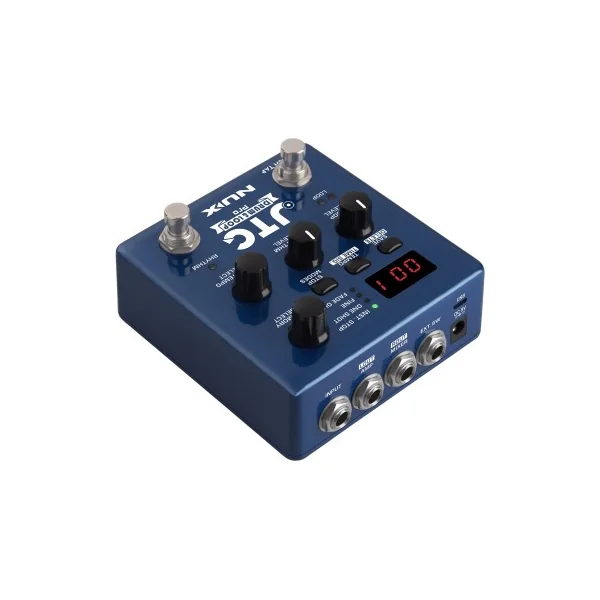 Pédale d'effet Nux Looper et boîte à rythmes DRUM&LOOP PRO
