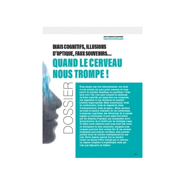 Quand le cerveau nous trompe ! - Science et Cerveau n°24