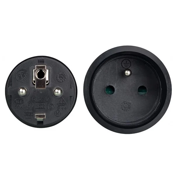 Rallonge 15m cordon prolongateur caoutchouc 3 X 2.5mm² noir IP44