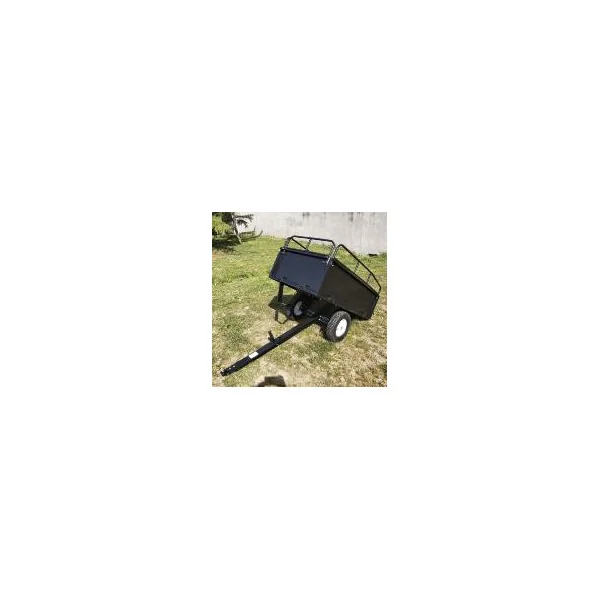 Remorque avec parois amovibles Remorque basculante 200 cm Remorque jardin Charge 300 kg