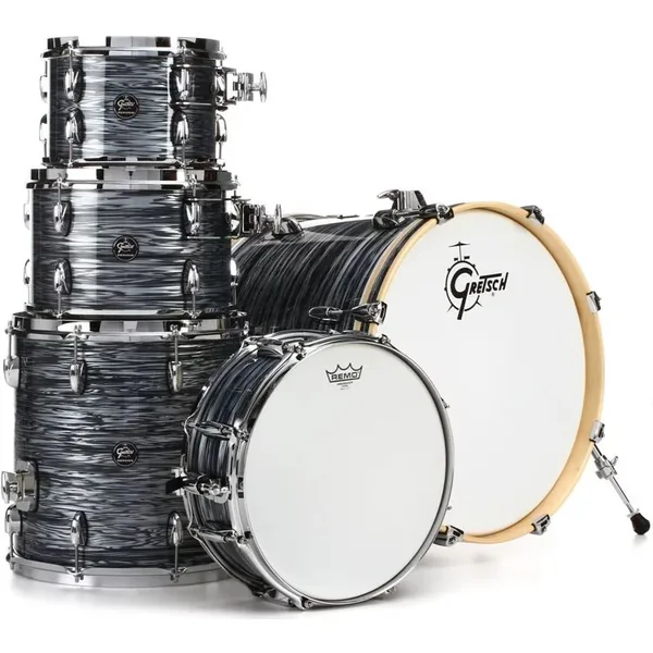 Renown Maple Stage 22 - 4 shells - silver oyster pearl