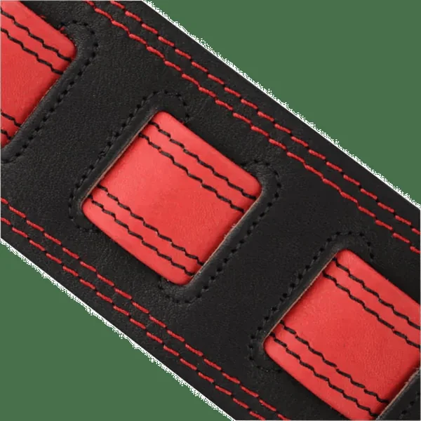 RICHTER Springbreak I Nappa Guitar Strap Black / Red - 1543