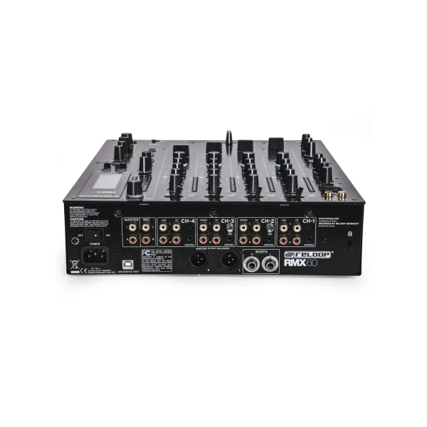 RMX 60 DIGITAL reloop Table de mixage DJ Pro 4 voies avec Effets