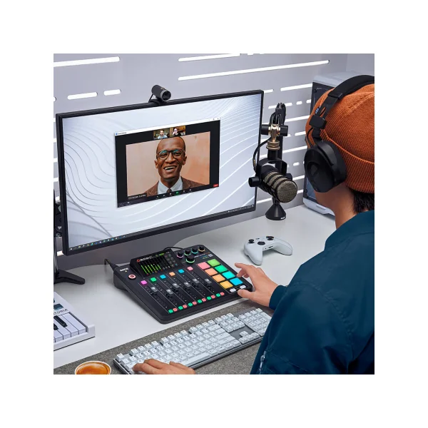 Rode Caster Pro II interface et enregistreur de production pour podcast et streaming
