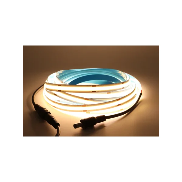 Ruban de led cob blanc variable 24v 640 leds 16w/m 5M