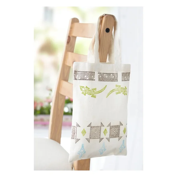 Sac en coton VBS, 22 x 26 cm, coton couleur naturelle