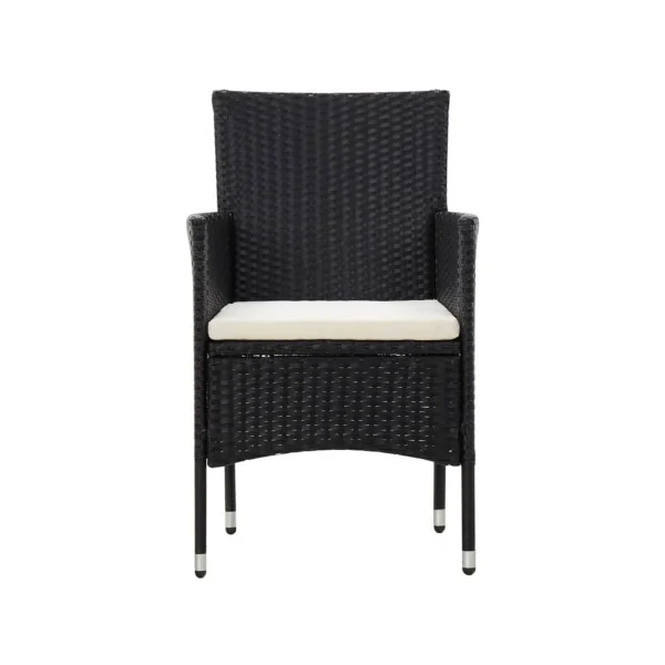 Salon de jardin résine tressée noir 7 places Canapé de jardin mobilier de jardin mobilier extérieur ensemble de jardin canapé ex