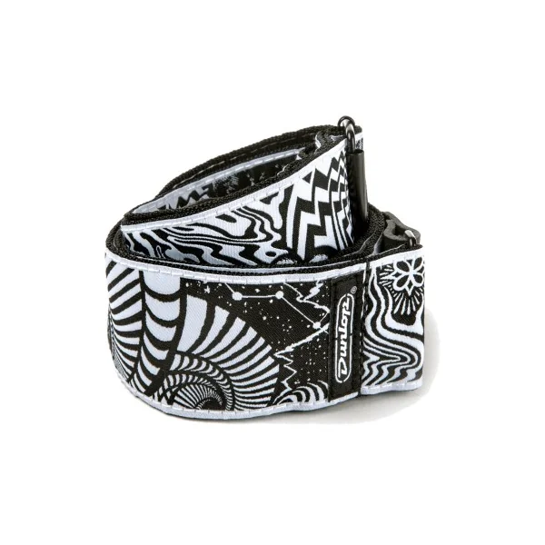 Sangle Dunlop I Love Dust Vortex - Black/White