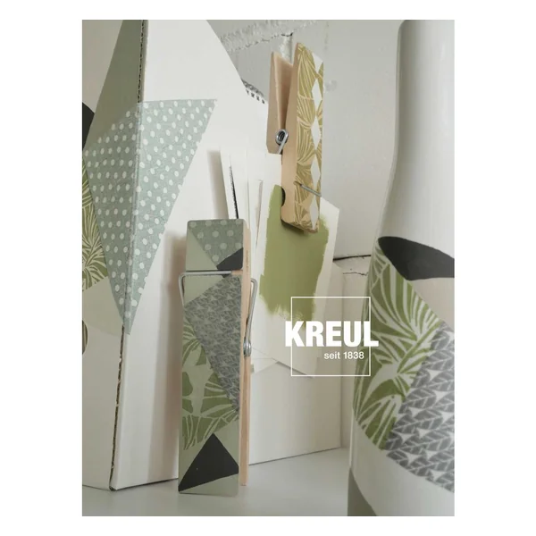 Set basic de peintures craie KREUL, 4 x 150 ml