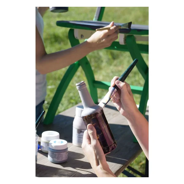 Set basic de peintures craie KREUL, 4 x 150 ml