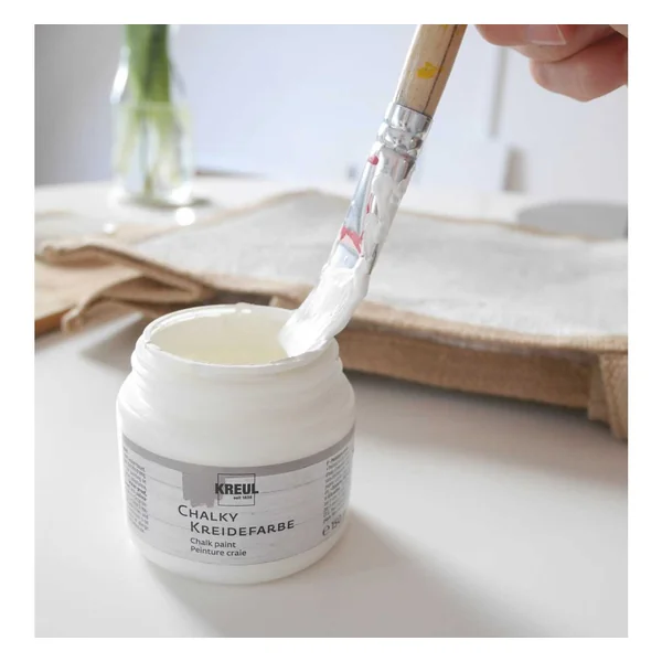 Set basic de peintures craie KREUL, 4 x 150 ml
