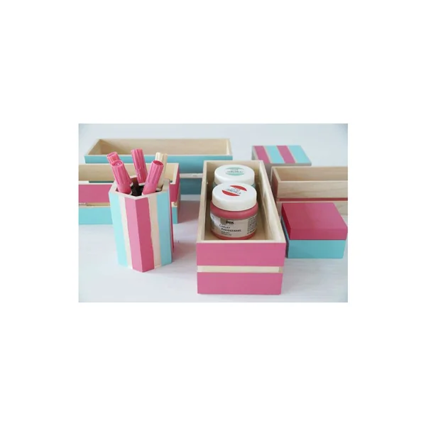 Set basic de peintures craie KREUL, 4 x 150 ml