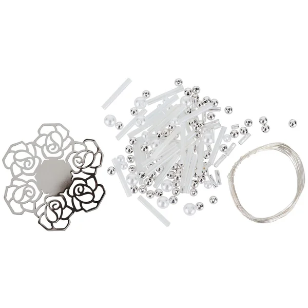 Set complet étoile en perles « Vintage Rose »