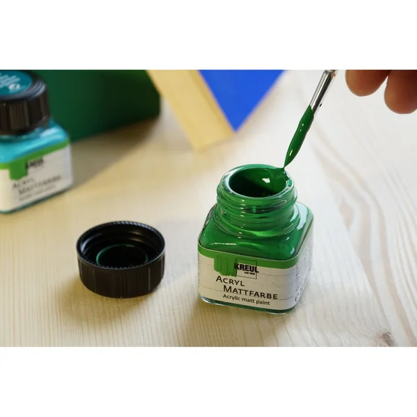 Set créatif de peintures acryliques mates Kreul, 6 x 20 ml