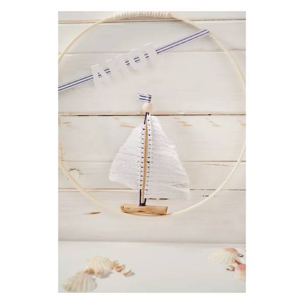 Set de lettres en bois VBS « Assorties - Blanc », 156 pièces