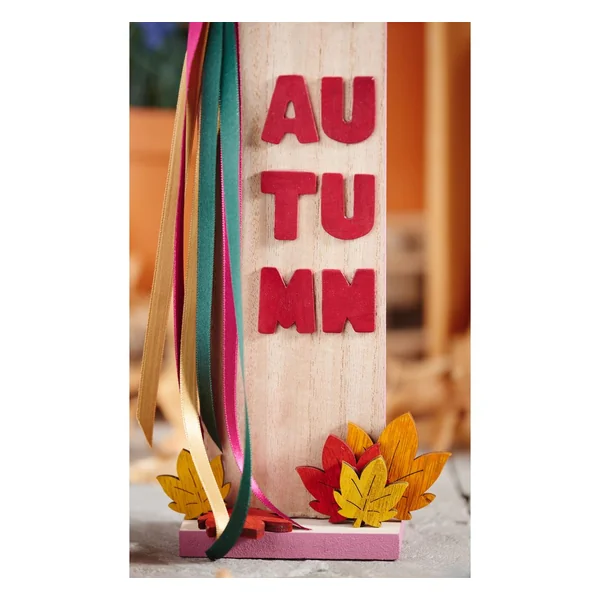 Set de lettres en bois VBS « Assorties - Blanc », 156 pièces