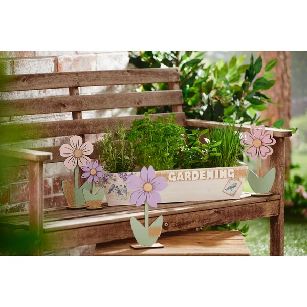 Set de lettres en bois VBS « Assorties - Blanc », 156 pièces