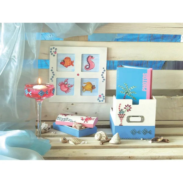 Set de pierres décoratives KREUL « Multicolore », 1000 pc.