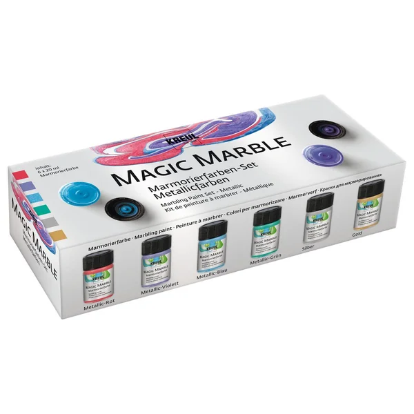Set Magic Marble Kreul « Metallic »